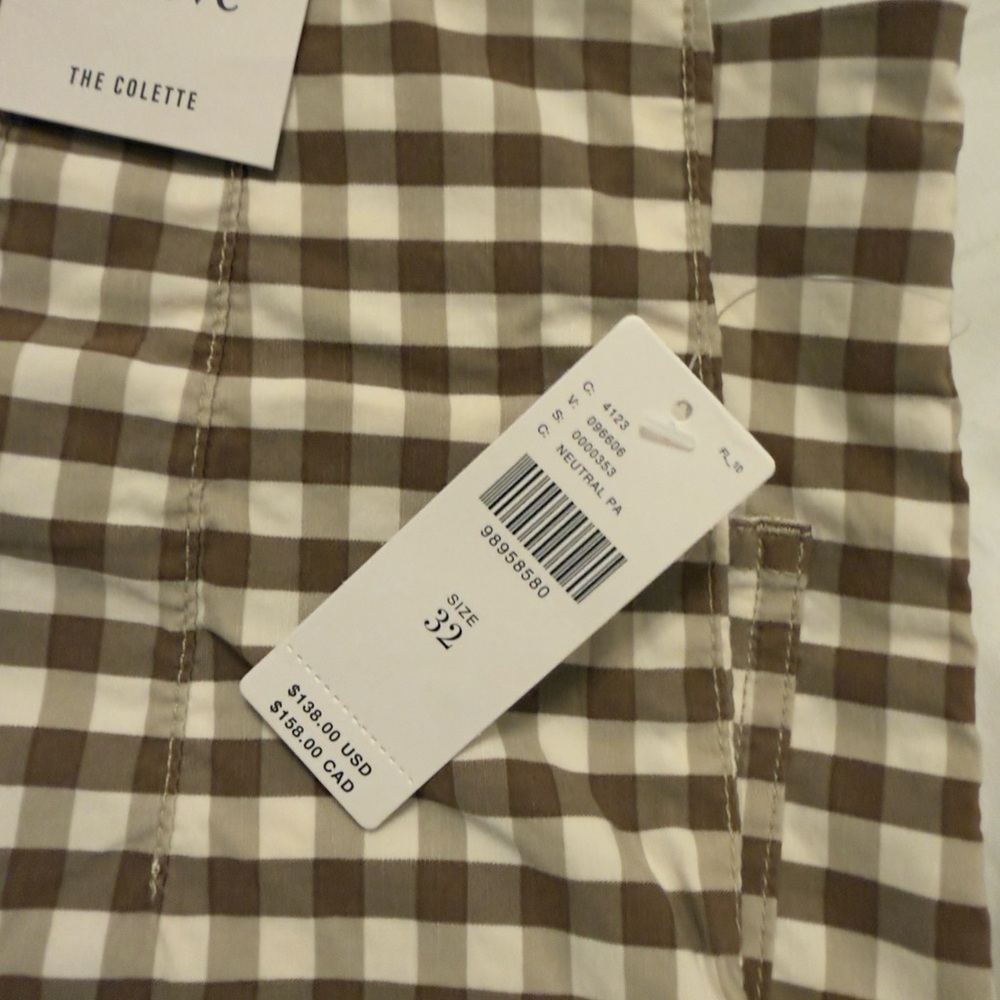 NWT Gingham ruffle colettes - Picture 4 of 4